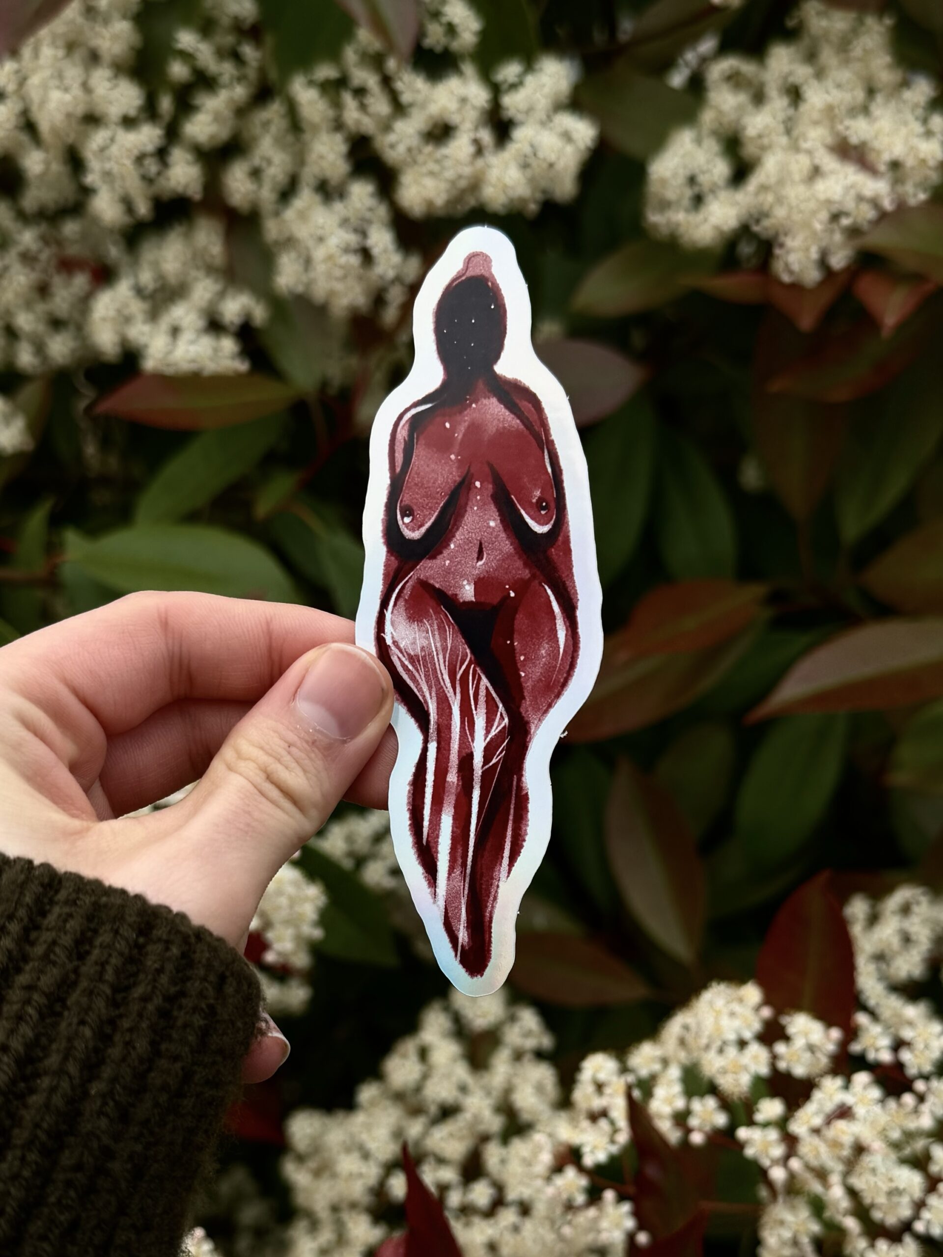 Vénus de sang • Sticker holographique