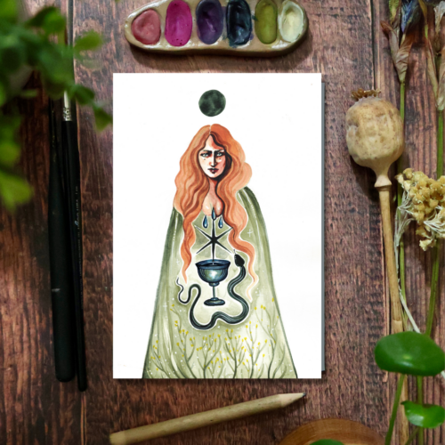 Nouvelle Lune en Bélier • Tirage d’art collector (A5)