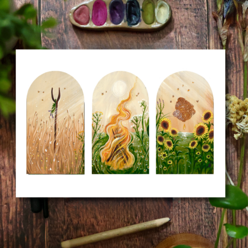Les trois arches de Litha • Tirage d’art