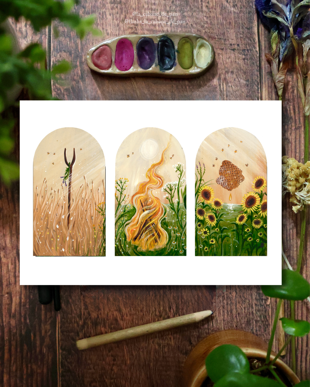 Les trois arches de Litha • Tirage d’art