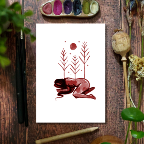 Forêt de sang • Tirage d’art