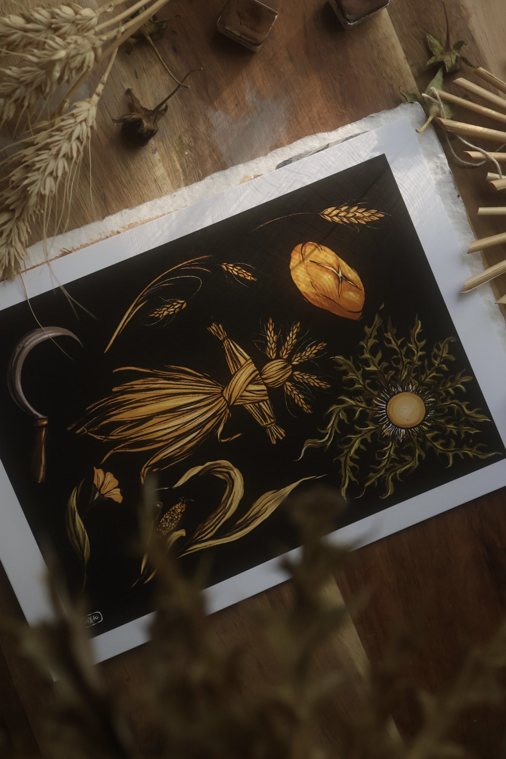 Lughnasadh • Tirage d’art (affiche)