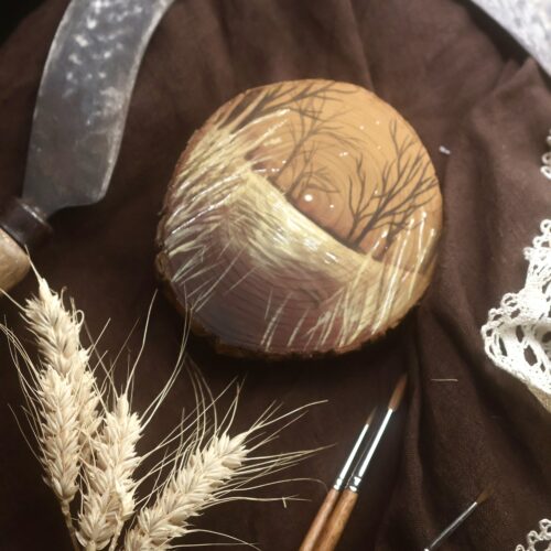 Rondin de bois • Wheat Field