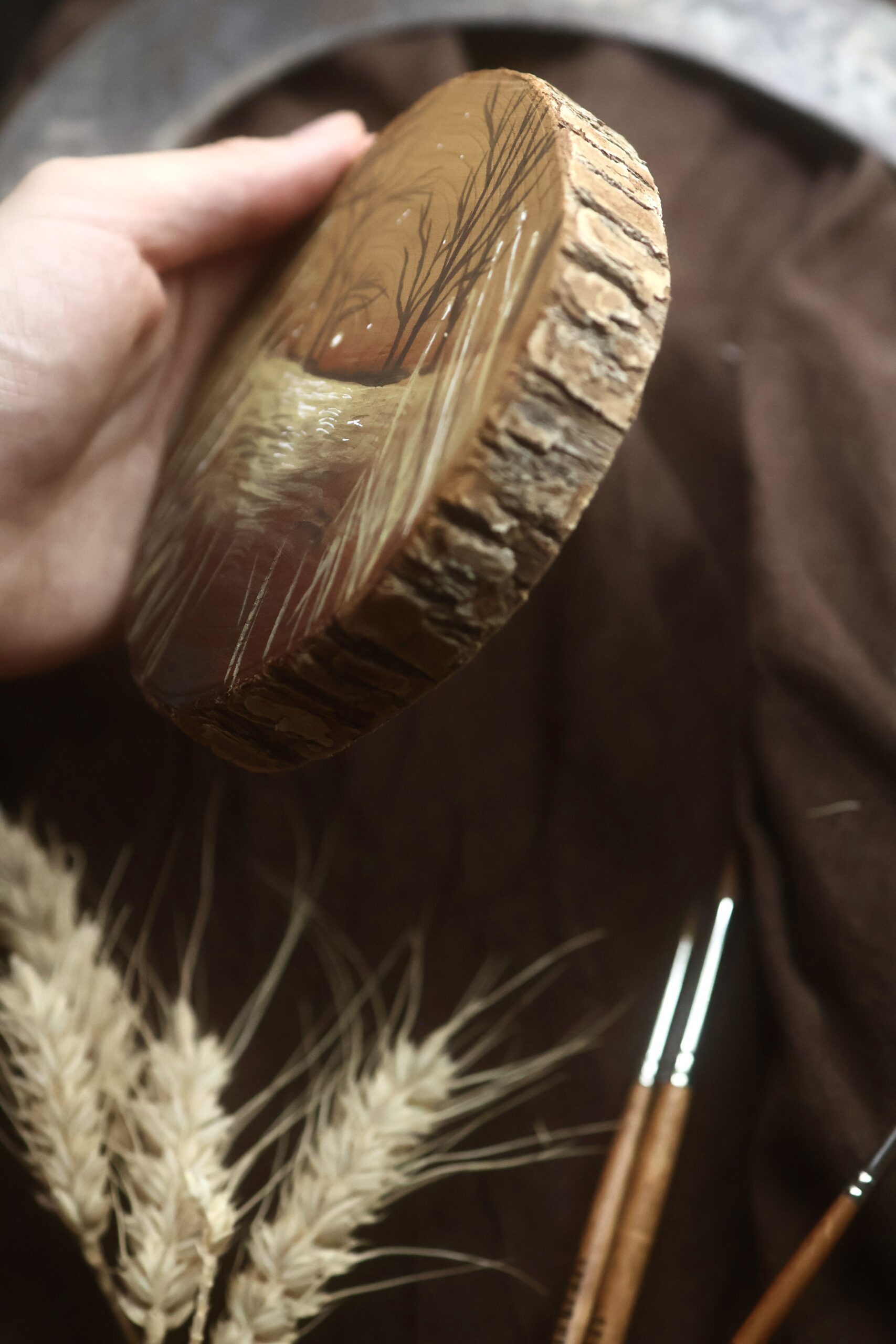 Rondin de bois • Wheat Field – Image 2