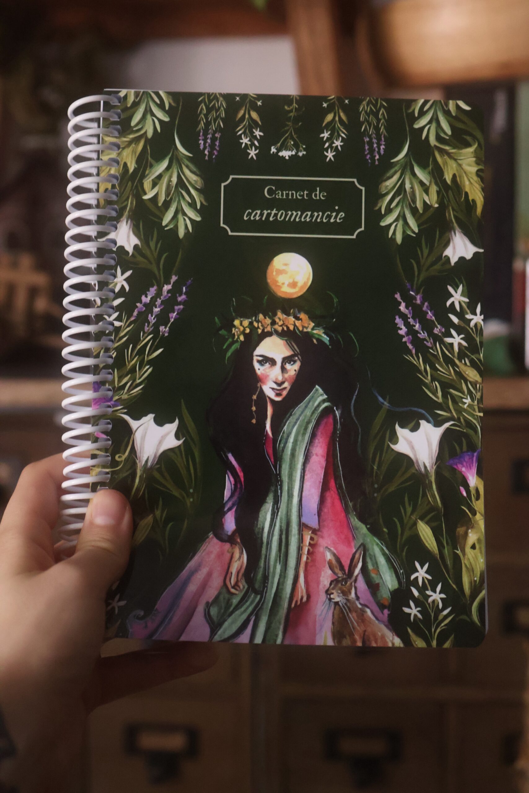 DESTOCKAGE - Carnet de cartomancie • 100 pages (A5)