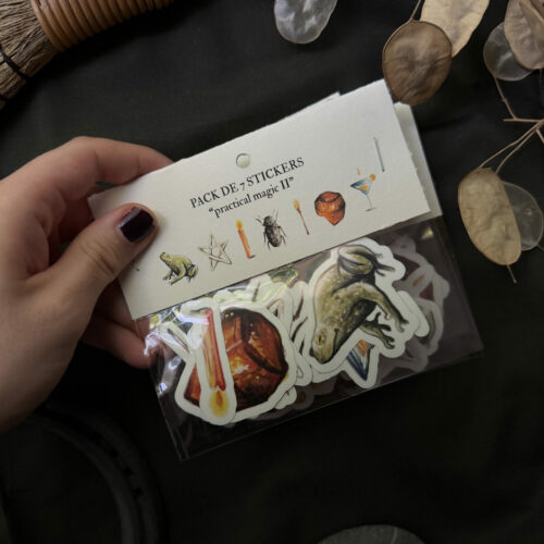 Lot de 7 stickers - Practical Magic II