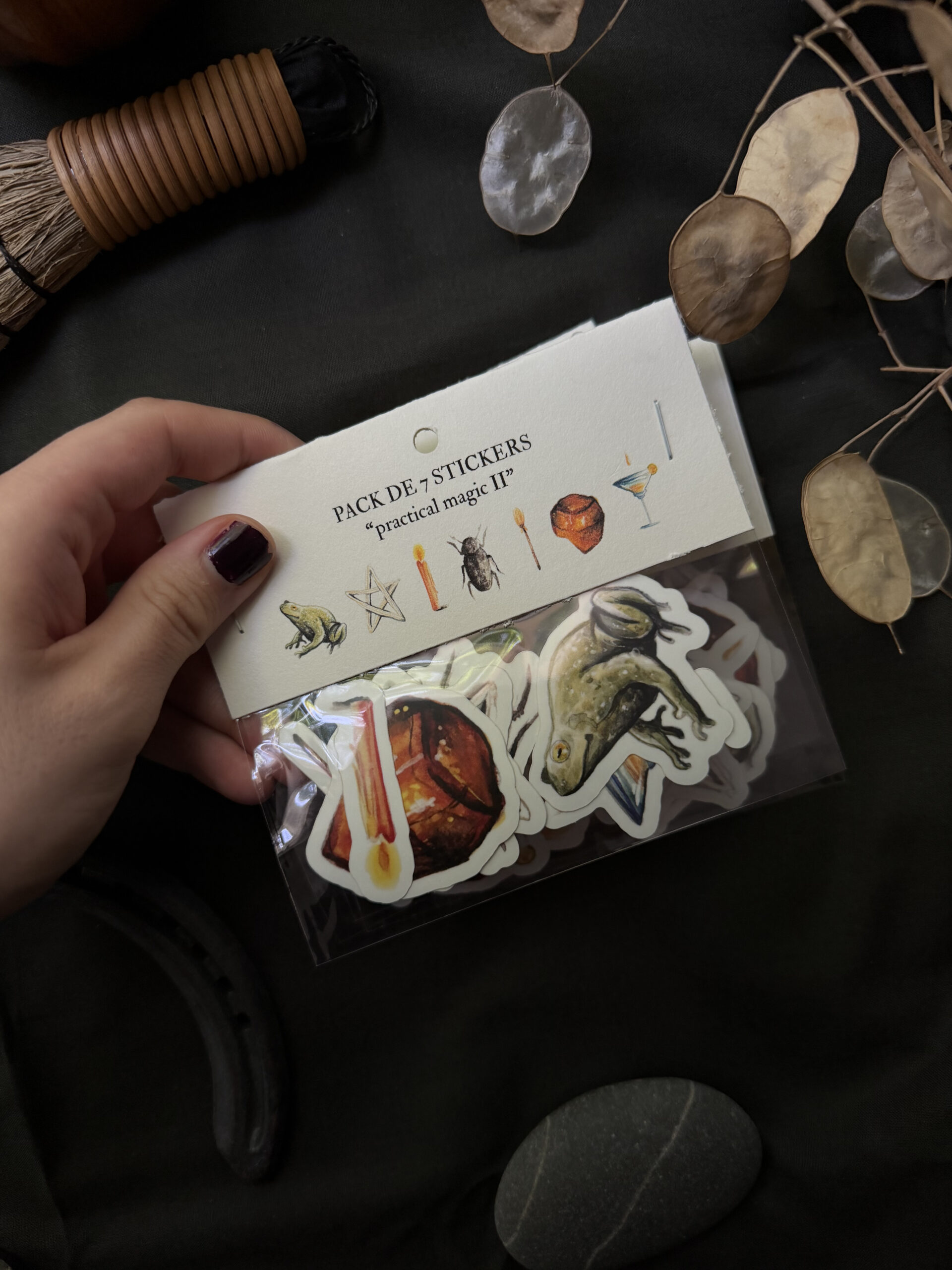 Lot de 7 stickers - Practical Magic II