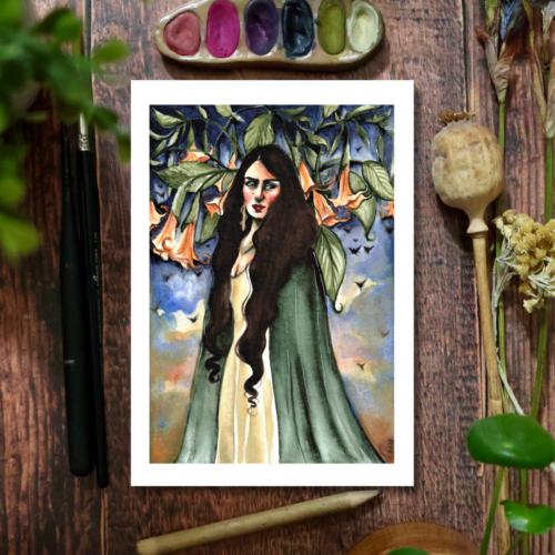 L'esprit du brugmansia • Tirage d’art