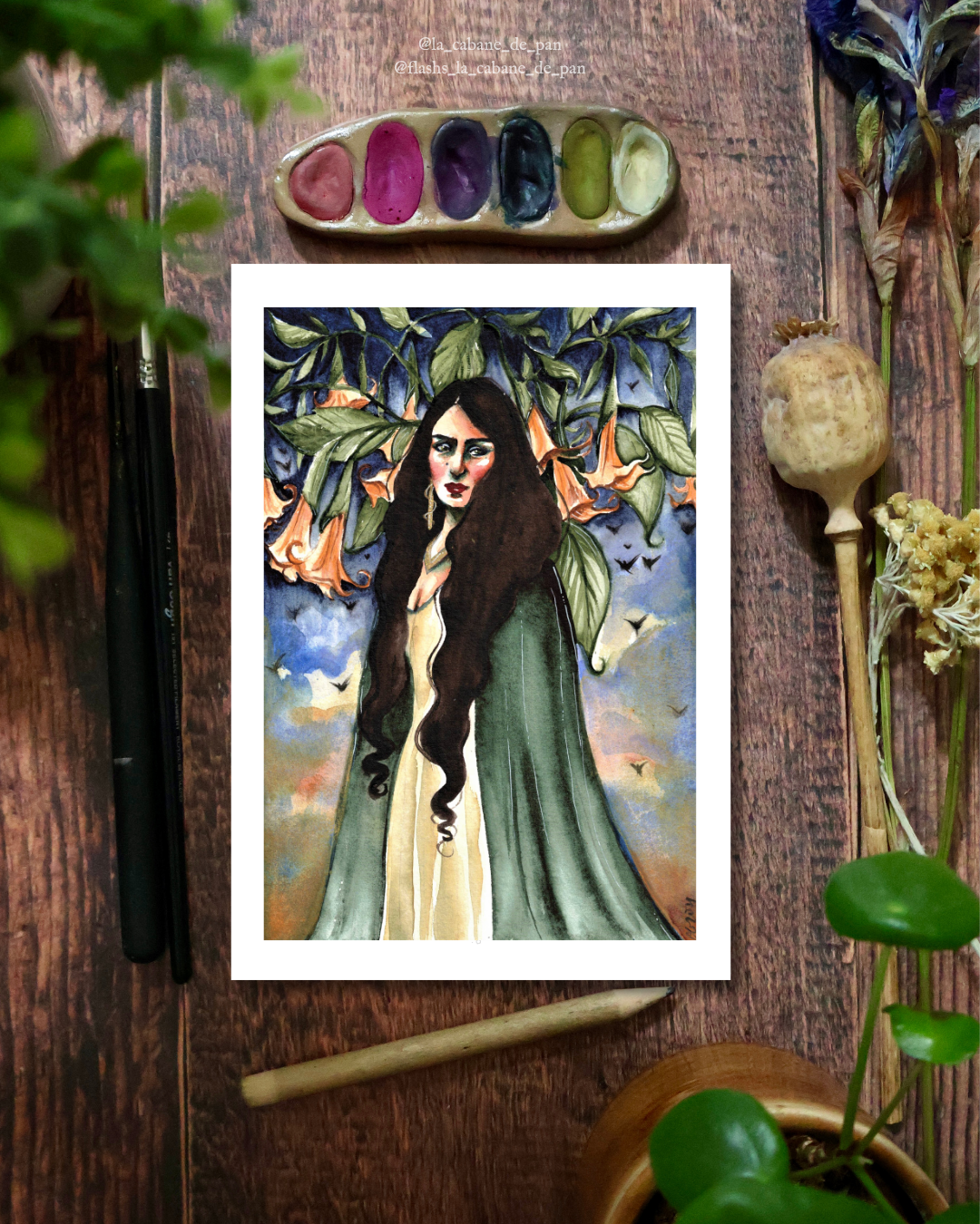 L'esprit du brugmansia • Tirage d’art